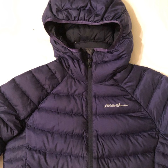 Eddie Bauer Womens Downlight StormDown Hooded Jacket - Picture 3 of 4